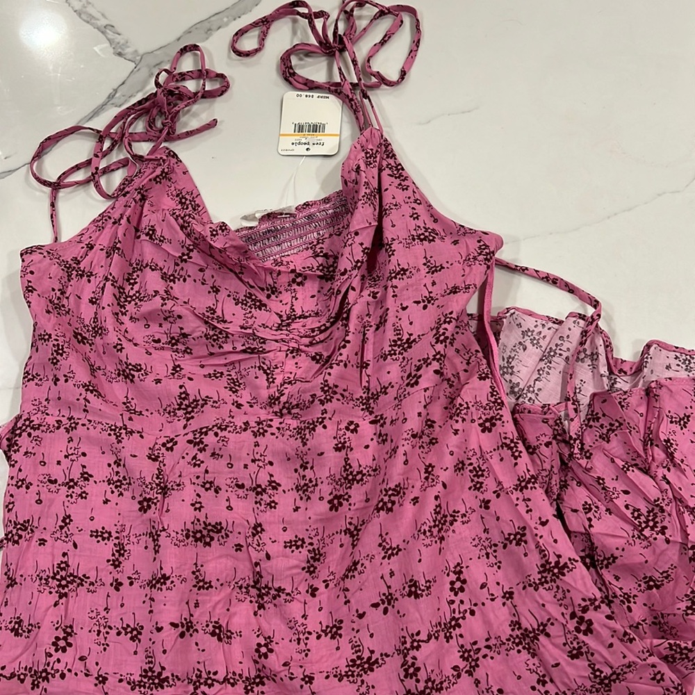 Free People Intimately mini slip dress NWT